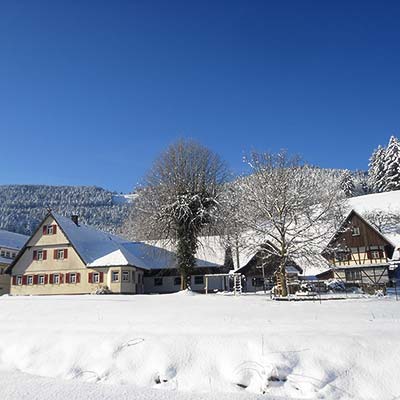 Der Brujosenhof im Winter