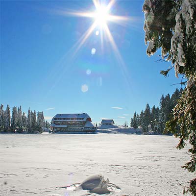 Mummelsee im Winter